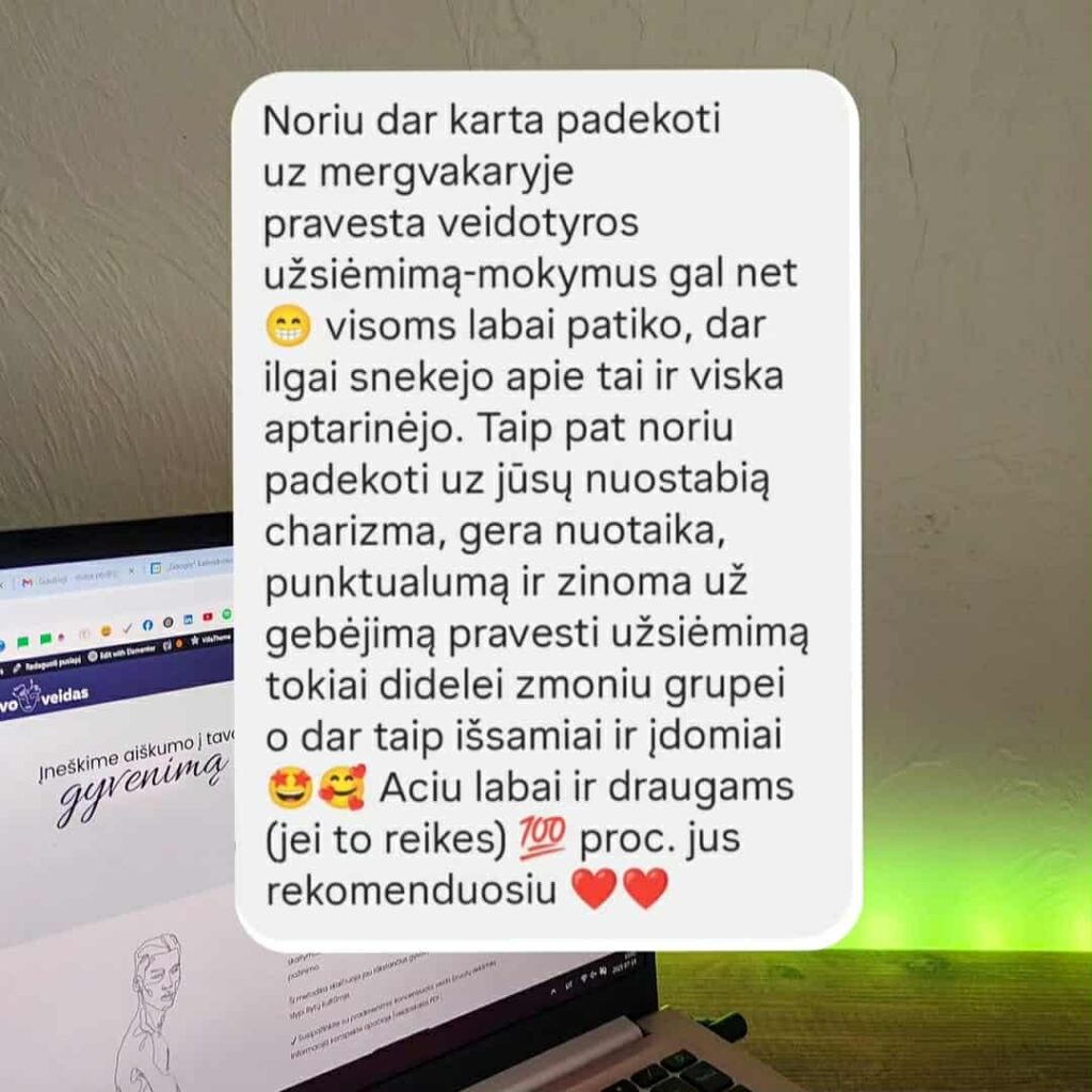 Akimirkos iš mergvakario