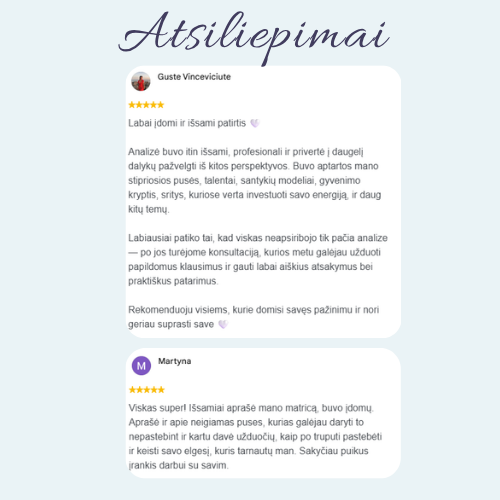 atsiliepimai apie likimo matrica tveidas.lt
