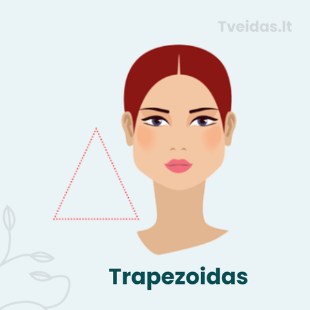 veido forma trapezoidas